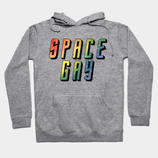 space gay Hoodie by Aymzie94